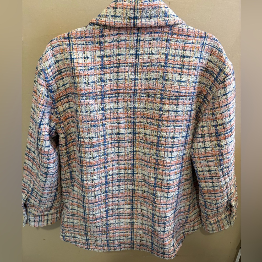 NWOT Rodebjer Angelica Country Weave Jacket Multi Color Women’s Large - Picture 10 of 16
